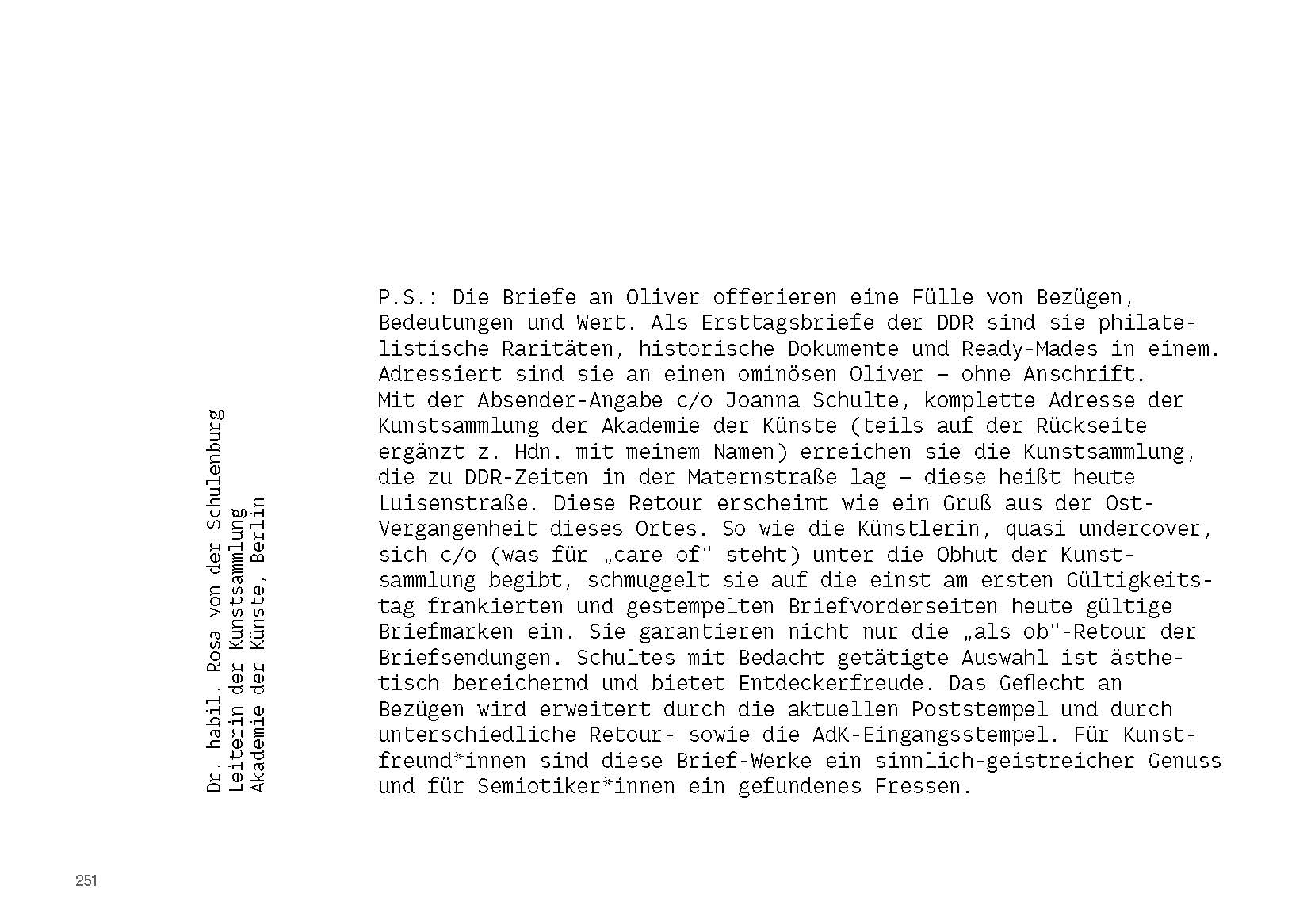 Zurück / Retour / Return